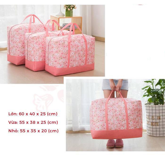 COMBO Bộ 3 túi đựng chăn mà, đồ đạc, quần áo đa năng