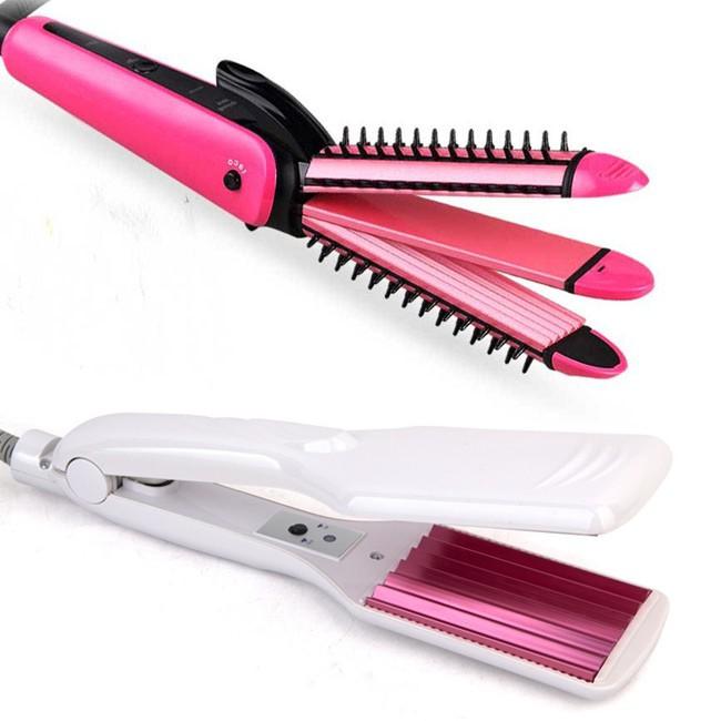 Máy dập xù bản to treeson+ máy làm tóc 3 in 1 nova