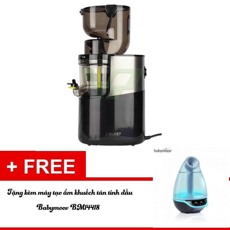 Máy ép trái cây BioChef 888 mẫu mới 2020 không bao gồm lưới lọc bã - Made in Australia - Bảo hành 15 năm + Tặng kèm máy tạo ẩm khuếch tán tinh dầu Babymoov BM14418