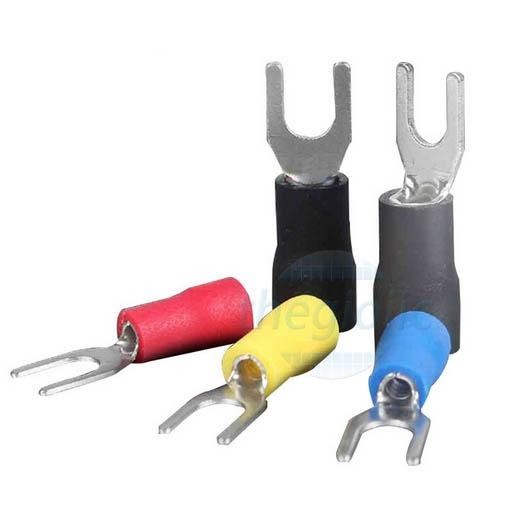 Đầu Cosse Y2.5 - Đầu cốt chẻ đi dây 2.5 - loại gói to (1000 cái/gói/màu) - Đầu cốt Y