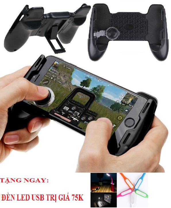 Tay cầm hỗ trợ chơi game điện thoại kèm nút di chuyển ( Liên quân Mobile, PUBG, ROS,Free Fire)Tặng đèn led usb siêu sáng