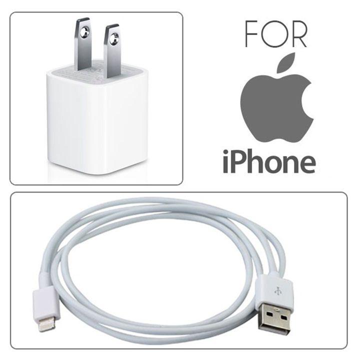Bộ cốc và cáp sạc cho iphone 5/6/7/8
