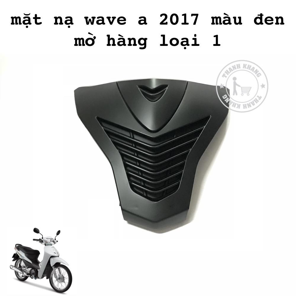 [HCM]Mặt nạ xe Wave Anpha 2017 đen mờ Thanh Khang 006001126
