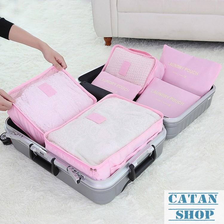 Combo 6 Túi Đựng Đồ Du Lịch size lớn chống thấm