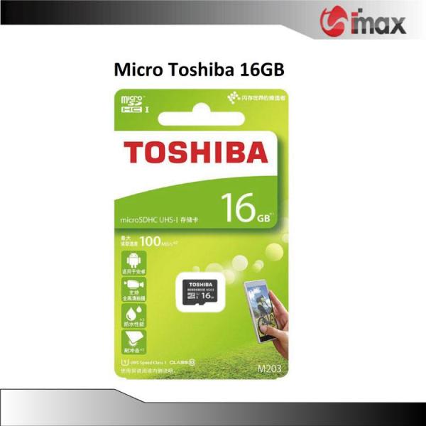 Thẻ nhớ Micro SDHC Toshiba 16GB (100Mb/s)