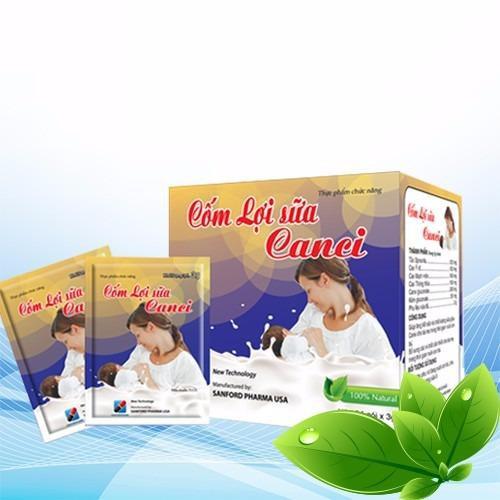 Cốm lợi sữa Canci