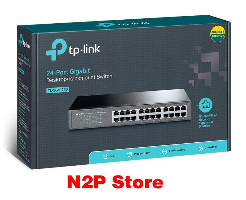 Bảng giá Bộ Switch 24 cổng Gigabit chia mạng LAN TPLink TL-SG1024D Phong Vũ