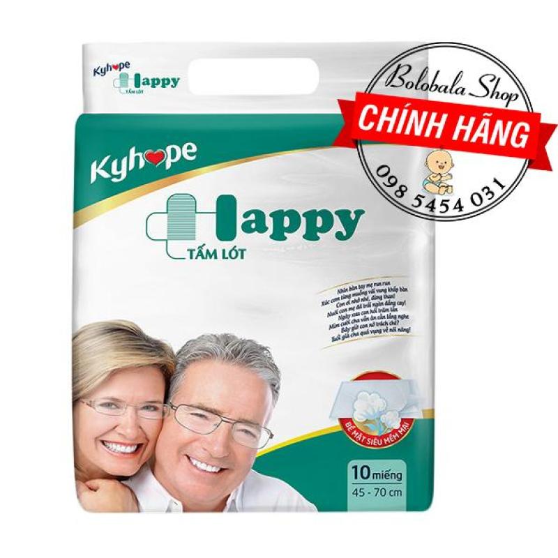 Tấm lót Kyhope Happy người già Size M/L 10 Miếng tốt nhất