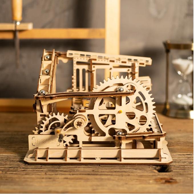Mô hình cơ động học magic crush - marble run cog coaster lg502