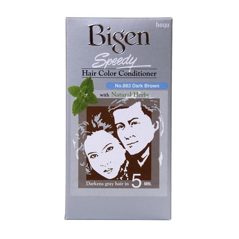 Nhuộm Bigen speedy xám #883_ nâu tối