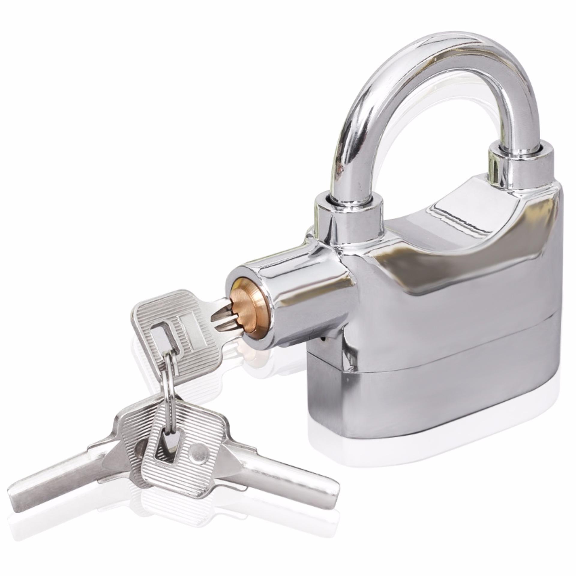 Khoá Chống Trộm Xe Máy, Thiết Bị Chống Trộm, Ổ Khóa Chống Trộm, còi hú báo động, Khóa báo động chống trộm Alarm Lock. Hàng Cao Cấp tại SHOPNOW 4.0.