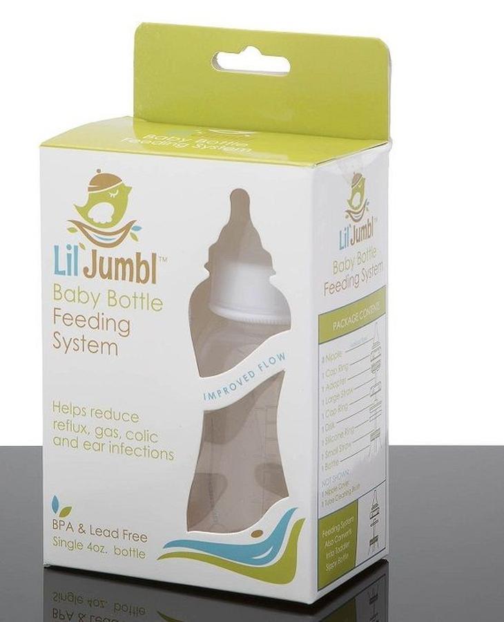 Bình sữa rảnh tay Lil Jumbl Mỹ 300ml