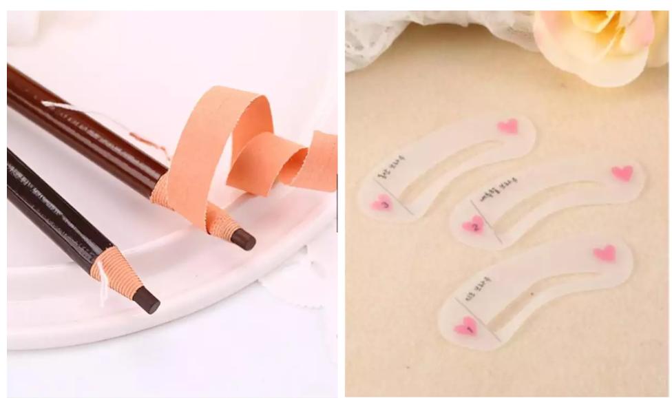 N-Combo 1 bộ 3 khung kẻ chân mày Brow Class kèm 2 cây chì xé