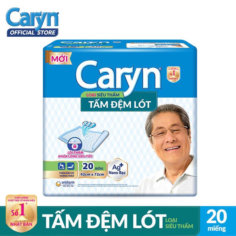 Tấm đệm lót Caryn siêu thấm và mỏng nhẹ 20 miếng tốt nhất