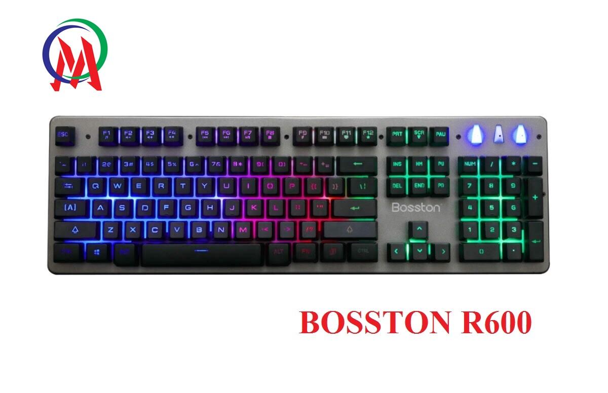 Bàn phím bosston r600 led game