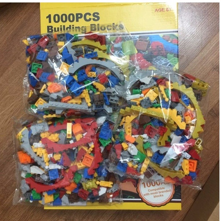 BỘ XẾP HÌNH LEGO 1000 CHI TIẾT 6