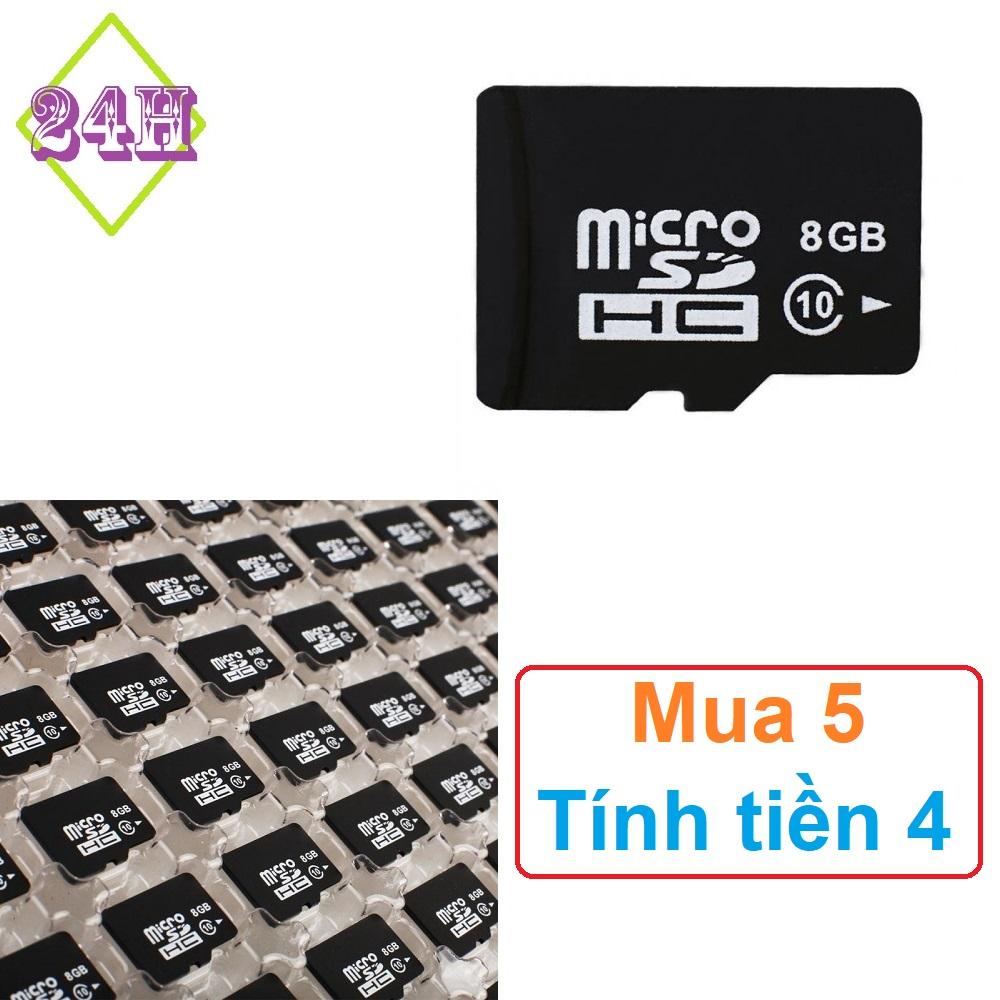 Thẻ nhớ 8GB Micro SDHC - Micro SD card 8GB