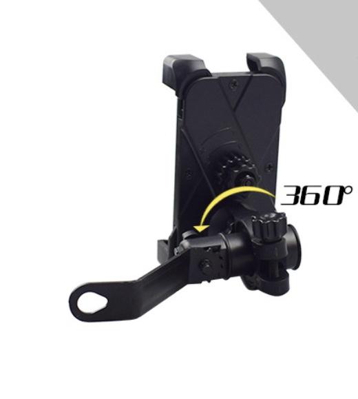 [HCM]Giá đỡ điện thoại xe máy kẹp điện thoại trên xe máy giá đỡ 2 gọng ( gắn được chân gương và ghi đông rất chắc chắn )