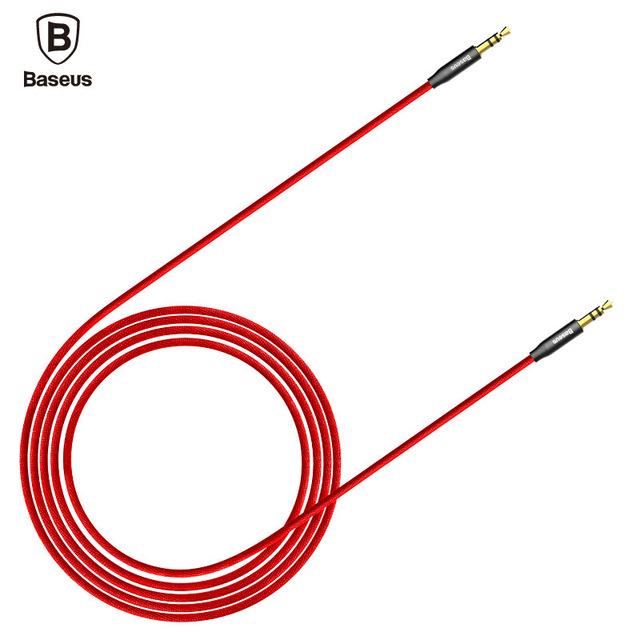 Cáp âm thanh cao cấp Baseus Yiven M30 Jack 3.5mm dai 100cm  kết nối đa năng các thiết bị ngoại vi - Phân phối bởi Vietstore