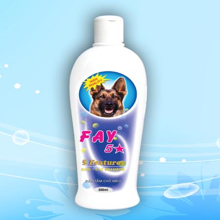 Sữa tắm cho chó - dầu tắm fay 5 sao - 300ml