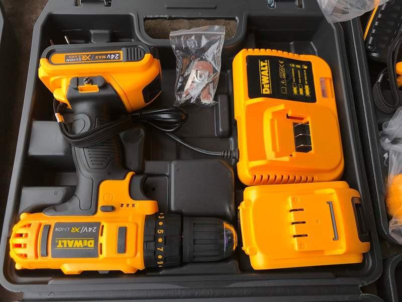 Máy khoan pin 24V 3 chức năng - có búa khoan tường