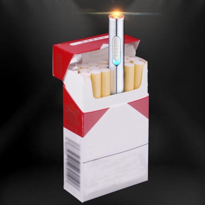 Bật lửa hộp quẹt có kiểu dáng hình điếu thuốc độc đáo cực nhỏ gọn
