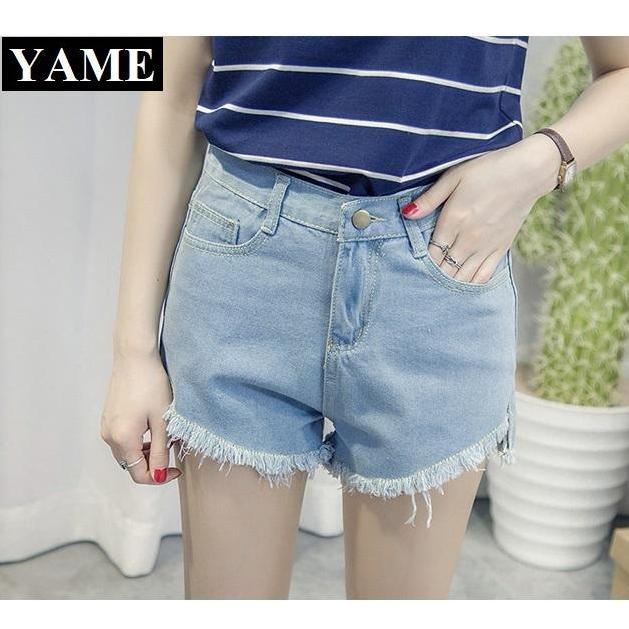 Quần Short Jean Nữ Sexy YAME  SNQ35J61Sky