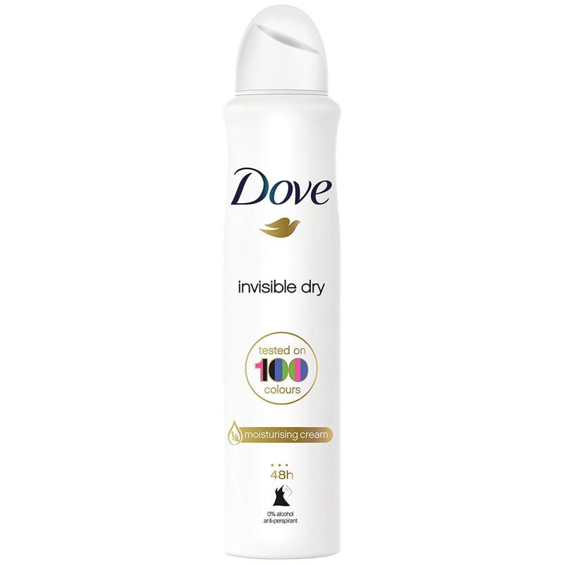 Xịt Khử Mùi Dove Invisible Dry Moisturising Cream 150ml cao cấp