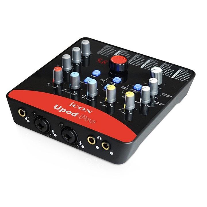 Bộ thu âm online icon upod pro và mic takstar pc k200