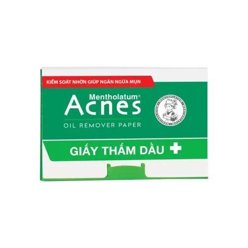 Combo 2 Hộp Giấy thấm dầu kiểm soát nhờn giúp ngăn ngừa mụn Acnes Oil Remover Paper