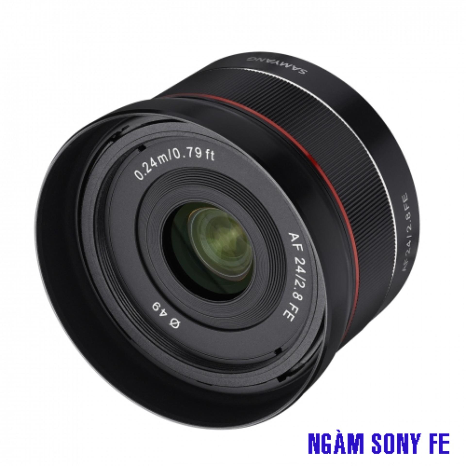 Ống kính samyang af 24mm f / 2.8 fe dùng cho sony