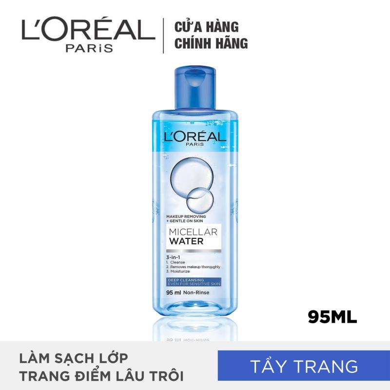 Nước tẩy trang biphase 3 trong 1 LOreal Paris Micellar Water 95ml
