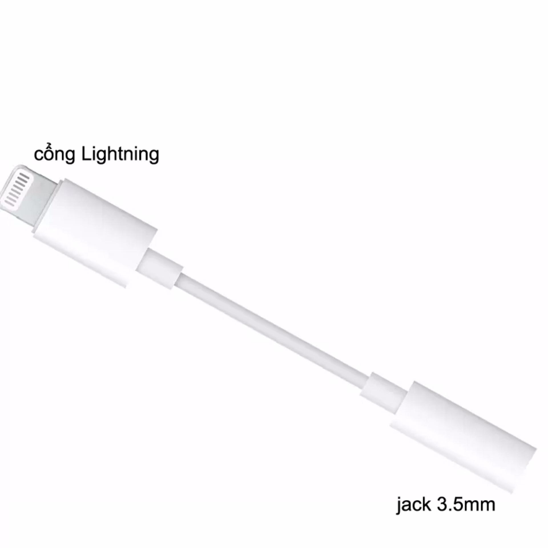 Cáp chuyển đổi cổng Lightning sang jack audio 3.5mm - Loại zin