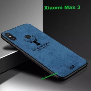 Ốp Xiaomi Mi Max 3 chống sốc Vải Deer cao cấp chống mồ hôi vân tay thumbnail
