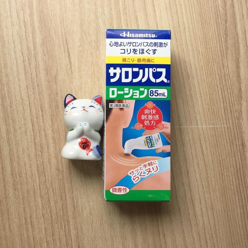LĂN SALONPAS LOTION NHẬT BẢN tốt nhất