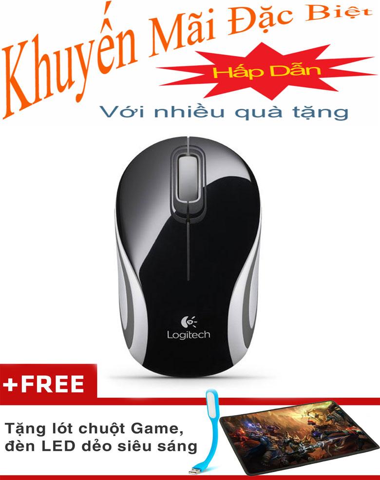 chuột máy tính Mouse Không dây Logitech M187 Tặng Lót Chuột, Đèn Led