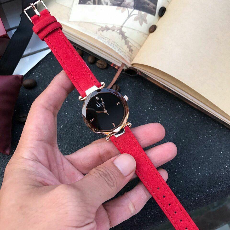 Đồng hồ  nữ  thức cơ cao cấp (đen, xanh, nâu, đỏ)