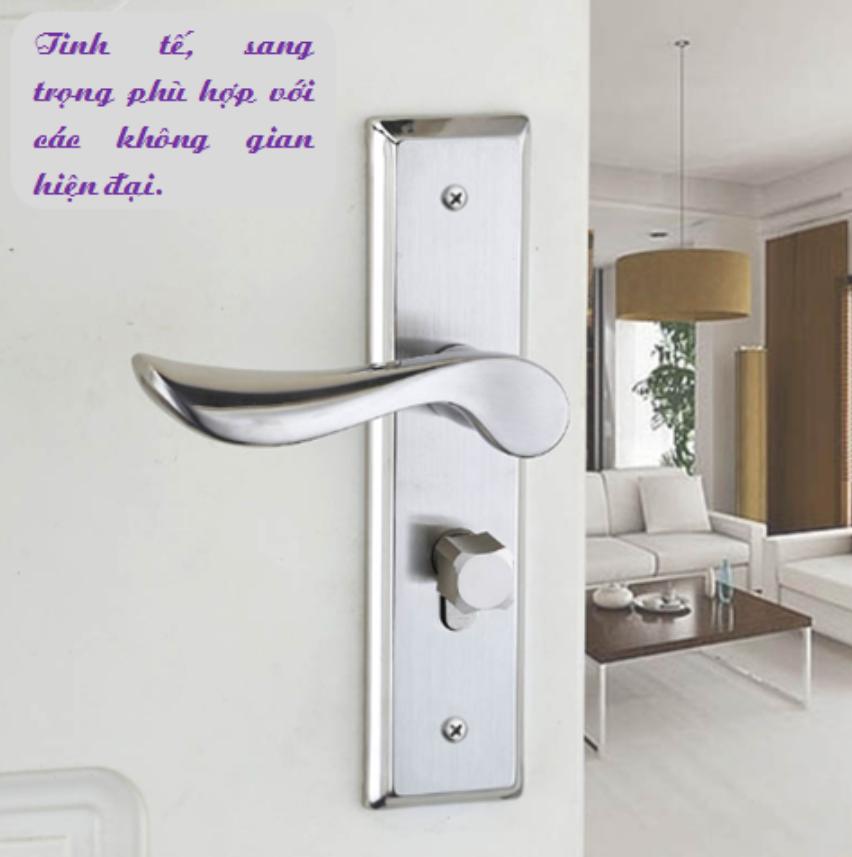 Khóa cửa tay gạt Inox Canadi MS5A