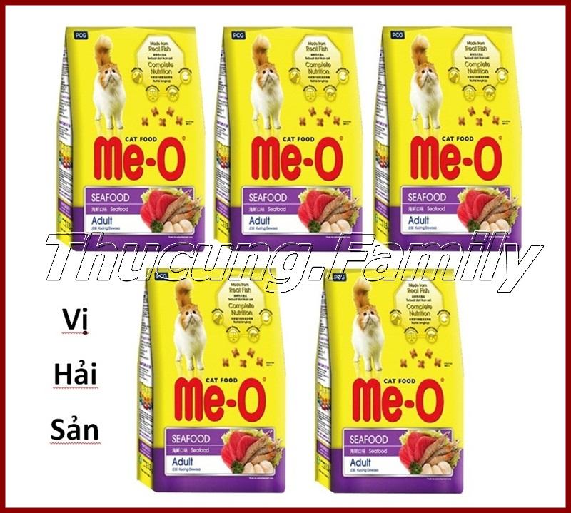 Combo 5 Túi Thức ăn Hạt Cho Mèo,Vị Hải Sản. Me- O Tuna. 350g/túi. Đang Ưu Đãi Combo 5 Túi Thức ăn Hạt Cho Mèo,Vị Hải Sản. Me- O Tuna. 350g/túi. Đang Ưu Đãi