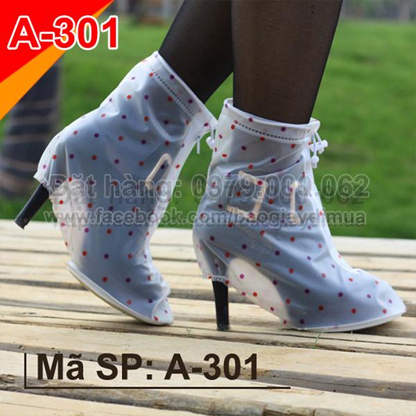 Bao bọc guốc đi mưa a-301c nhựa dẻo 100% pvc