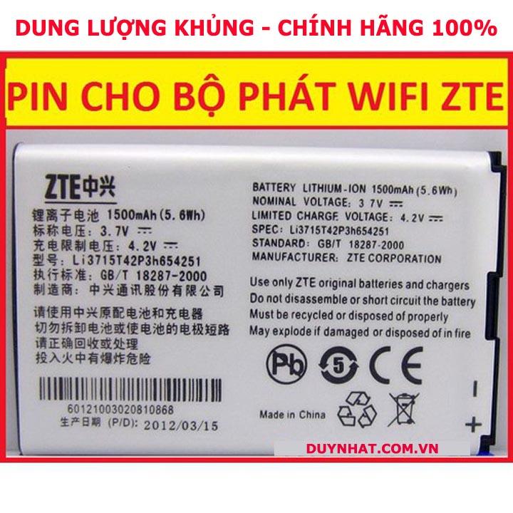 Pin chuyên dụng thay thế dung lượng cao - pin zte mf65
