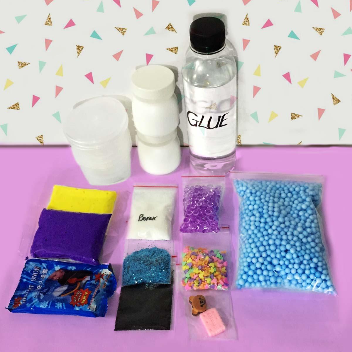 Bộ kit làm slime giá rẻ combo 4