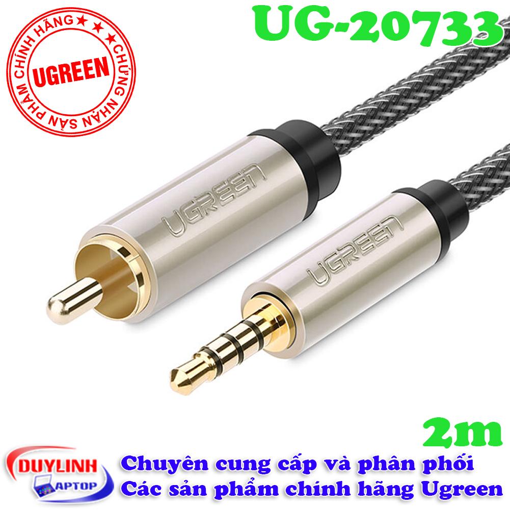 Dây loa audio 3.5 ra coaxial ugreen 20733