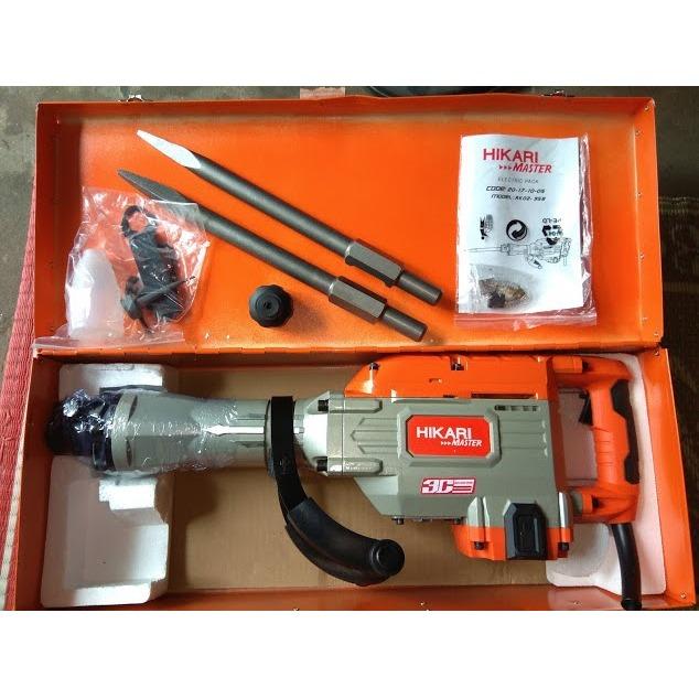 Máy đục bê tông hikari rk02-95b madein thái lan -công suất cao 2300w - động cơ dây đồng chịu nhiệt