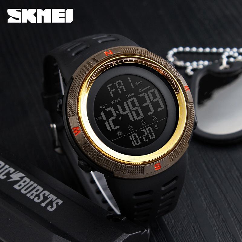 Đồng hồ thể thao nam skmei do39 dây cao su stopwatch digital