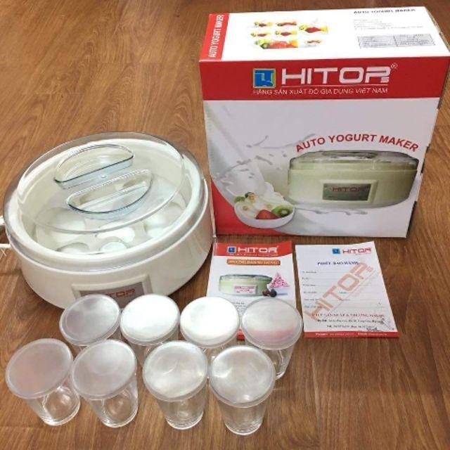 Máy làm sữa chua Hitop 8 cốc thủy tinh