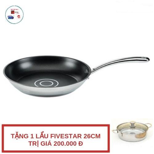 Chảo chống dính elo delta bếp từ 28cm tặng 1 chảo fivestar 20cm