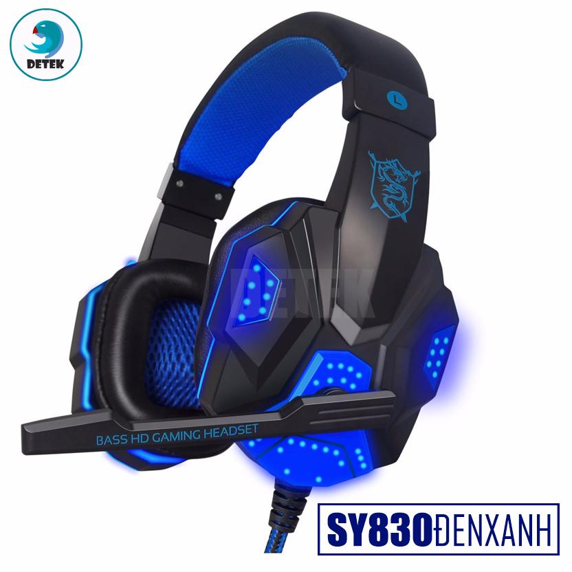 Tai nghe game thủ chụp tai Soyto SY830 có Microphone có đèn LED