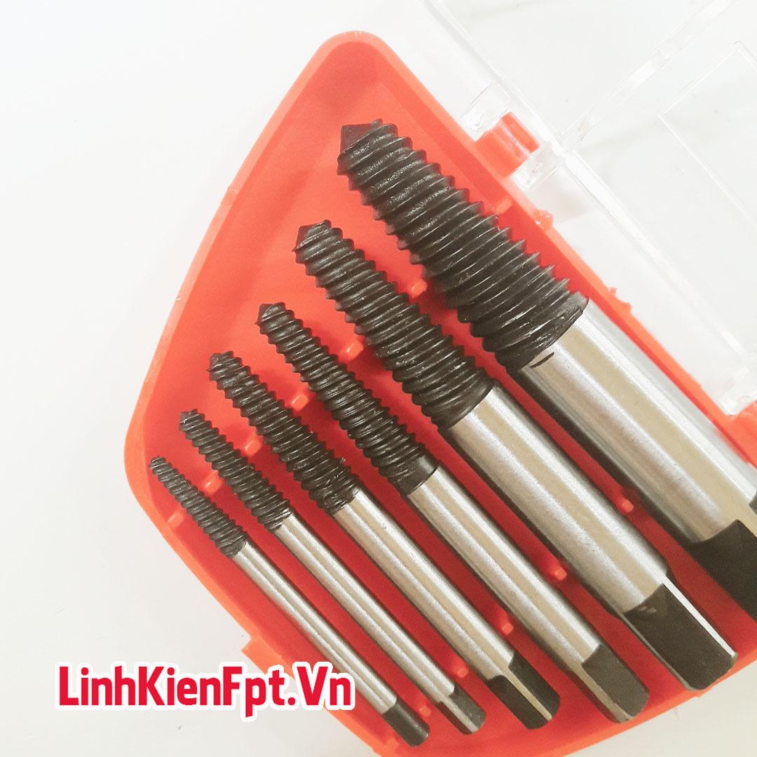 Bộ tháo ốc gẫy trờn ren - tháo bu lông 6 mũi