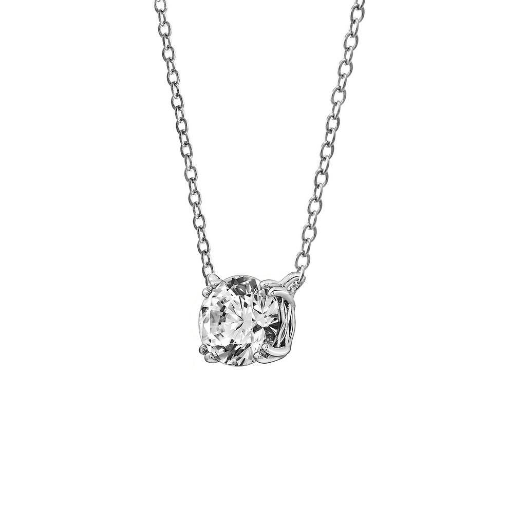 Dây chuyền The Classic J’admire bạc cao cấp mạ Platinum đính đá Swarovski® trắng 2 carat